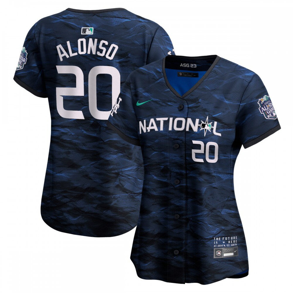 Pete Alonso National League Women's 2023 MLB All-Star Game Limited Player Jersey - Royal-Pro Kit Vault | Brand New 26/27 Sports Jerseys